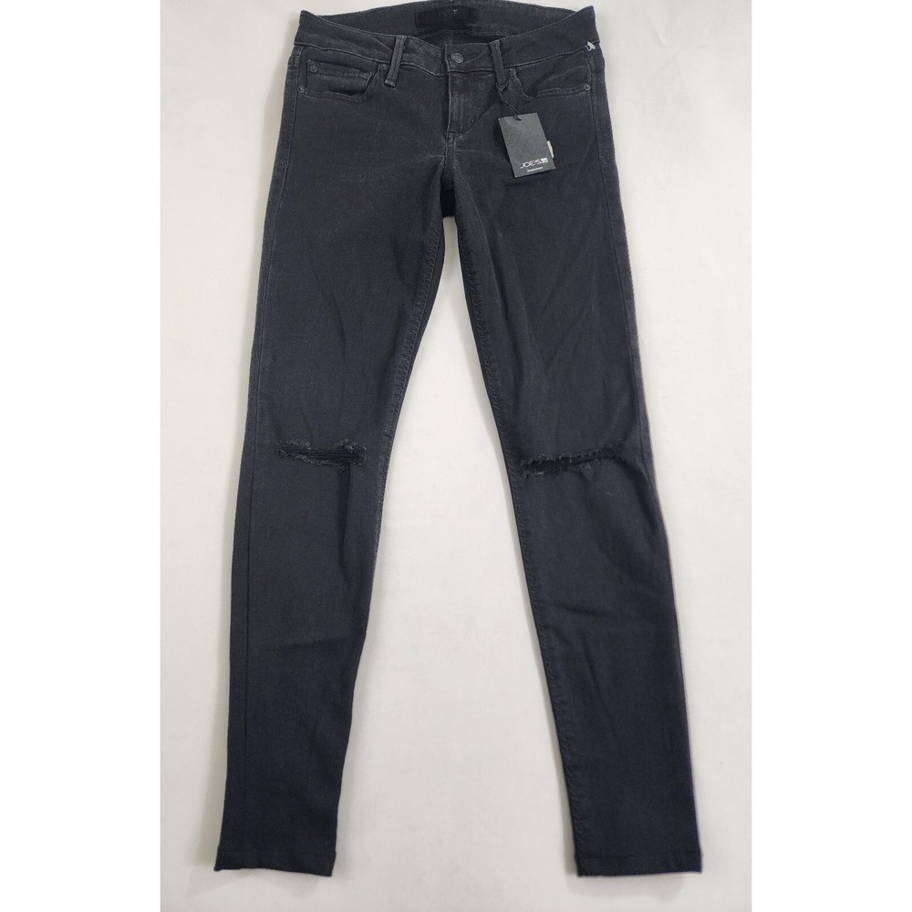 JOE'S Jeans Womens sz 25 Black S25EM55943 Emilie Vixen Skinny Ankle $198 Ladies